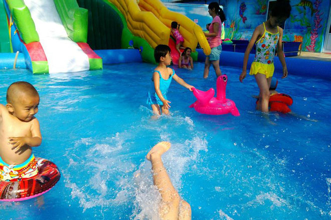 秦州儿童充气泳池水上世界