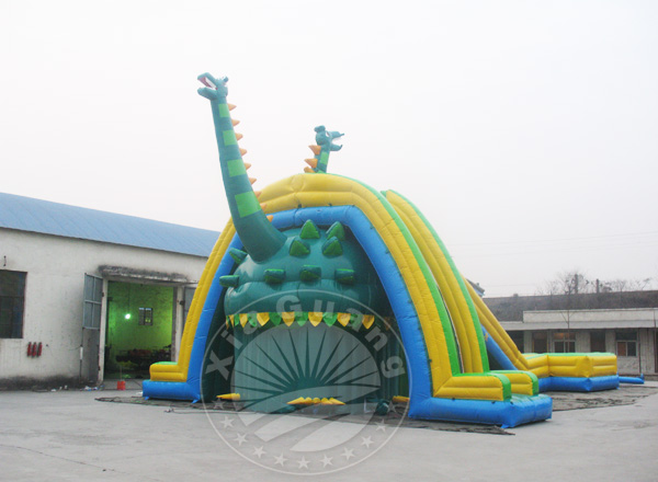 秦州恐龙充气水滑梯